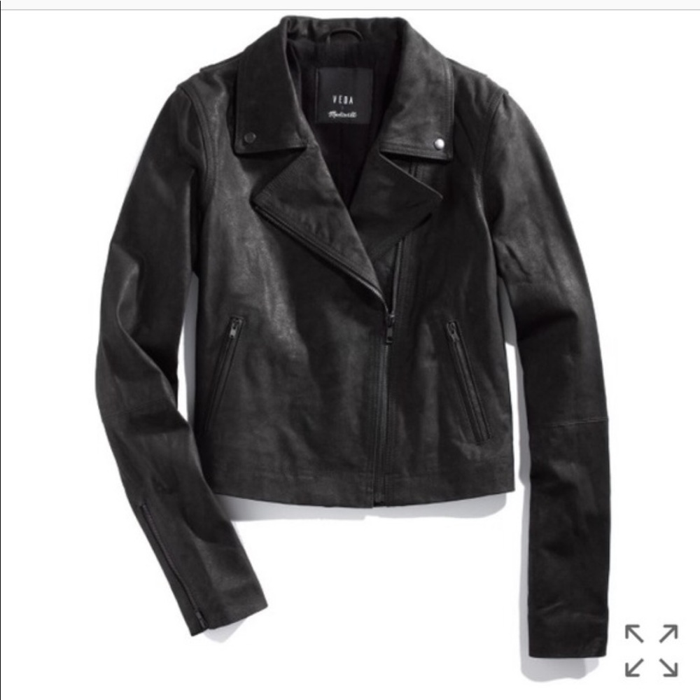 Madewell x Veda Leather Jacket